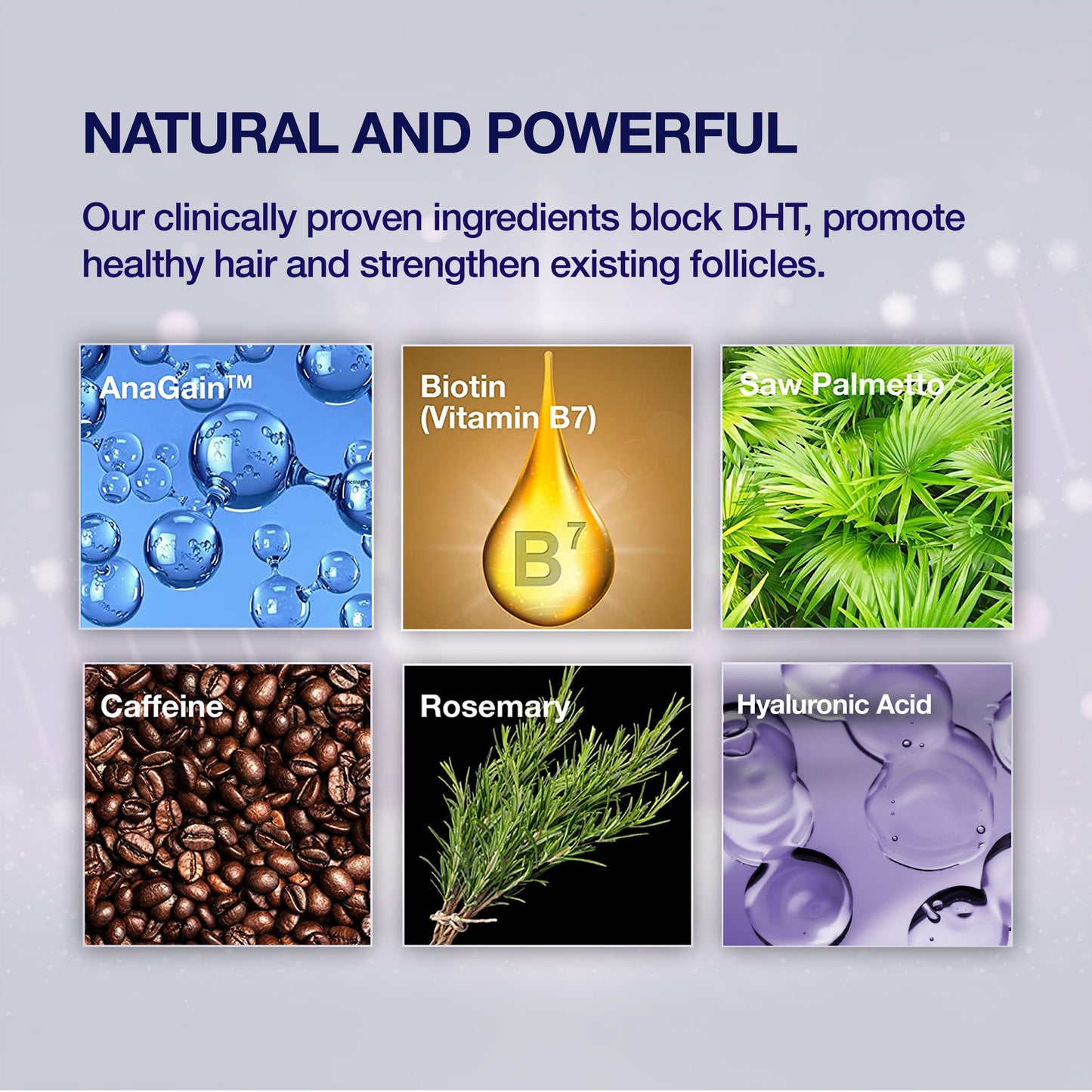 "Guyology Labs Biotin Hair Growth Serum for Men, Women & All Types of Hair - DHT Blocker & Scalp Serum - Hyaluronic Acid, Citrus - Anti Thinning Hair - Anti Hair Loss - Hair Regrowth - Made in USA"