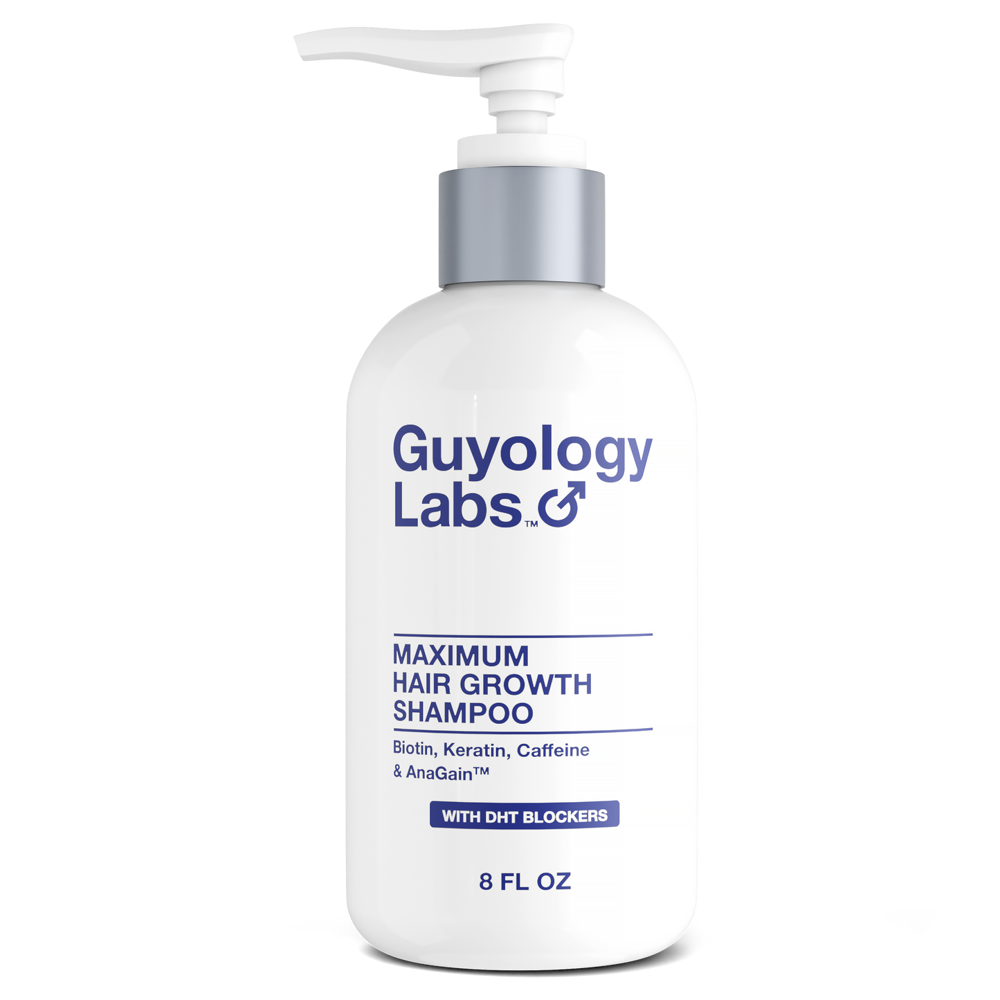 Guyology Labs™ Biotin Shampoo 1 Month Supply - With AnaGain™ - DHT Blockers For Thinning Hair - Anti Hair Loss Shampoo - Hair Growth Shampoo by Guyology Labs