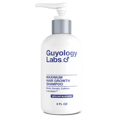 Guyology Labs™ Biotin Shampoo 1 Month Supply - With AnaGain™ - DHT Blockers For Thinning Hair - Anti Hair Loss Shampoo - Hair Growth Shampoo by Guyology Labs